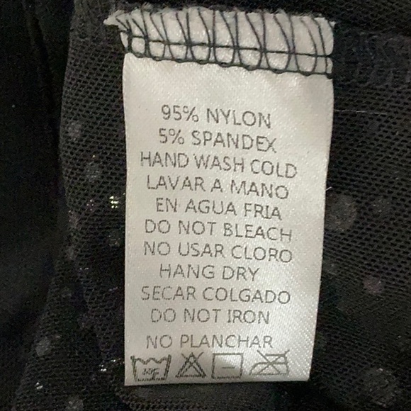 NWT Top Chic Brand bodycon mesh corset MINI dress padded bra BLACK silver M / L - Picture 9 of 10